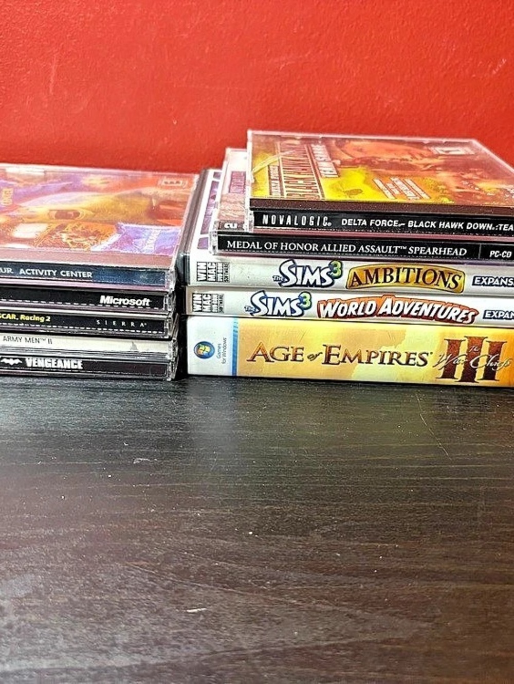 Microsoft PC game lot Multicolor